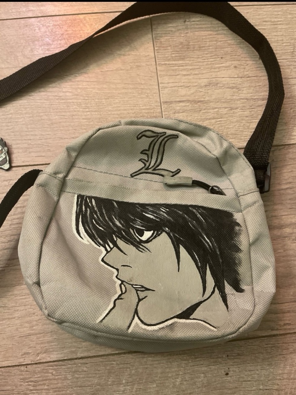 Death Note L low in the dark purse